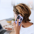 Husă Dux Ducis pentru Samsung Galaxy Z Flip5 5G, Bril, violet