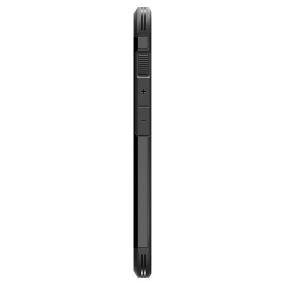 Carcasa Spigen pentru iPhone 16E, Tough Armor Mag MagSafe, negru + 9H Tempered Glass