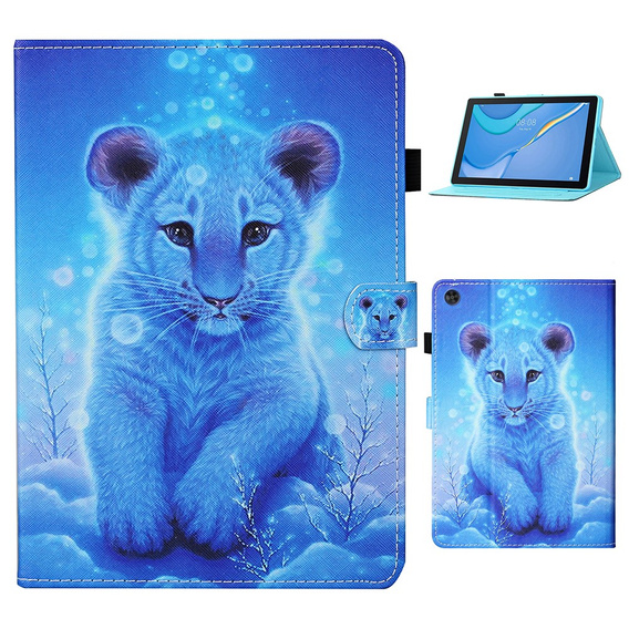 Huse pentru Samsung Galaxy Tab A9+ X210 / X215 / X216B, tiger