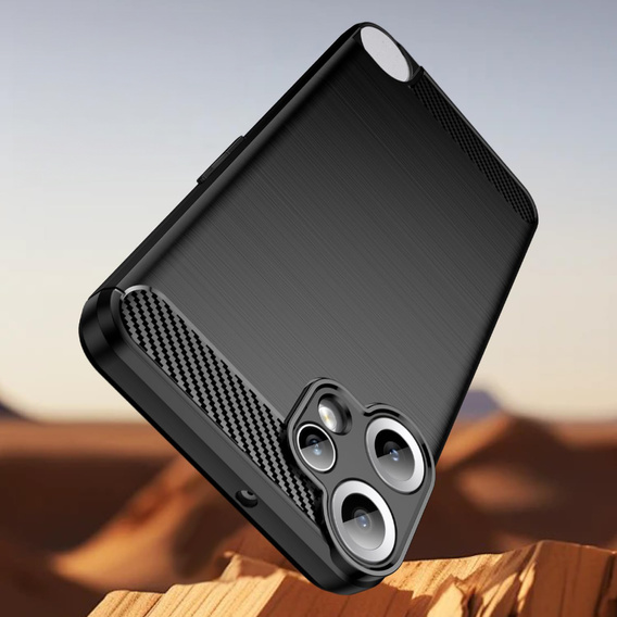 Huse pentru CMF Nothing Phone 2 Pro, Carbon, negru