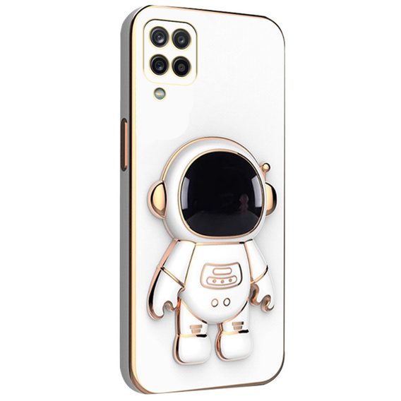 Huse pentru Samsung Galaxy A12 / M12 / A12 2021, Astronaut, alb