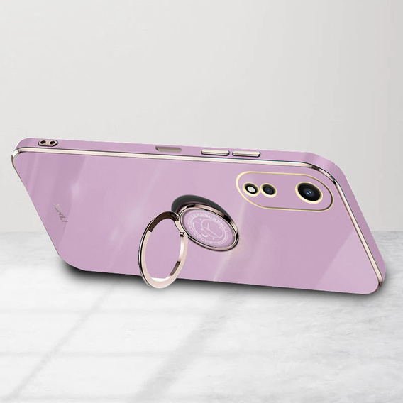 Huse pentru Oppo A78 5G, Electro Ring, violet