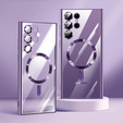 Huse pentru Samsung Galaxy S23 Ultra, MagSafe Hybrid, violet