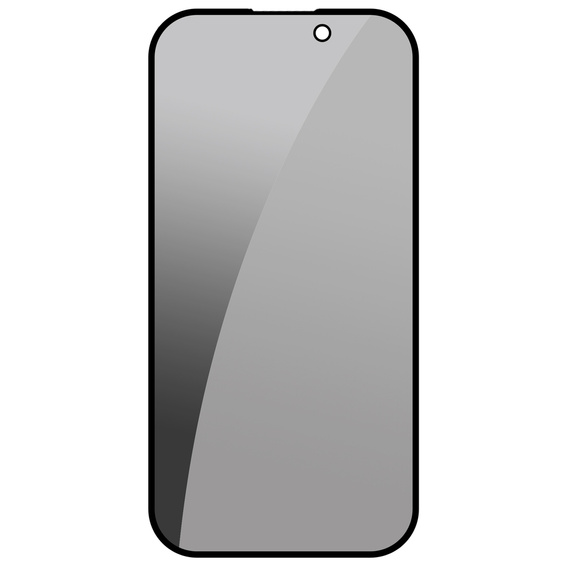 2x Sticlă de confidențialitate temperată pentru iPhone 12 Pro Max, ERBORD 9H Easy App Anti-Peep
