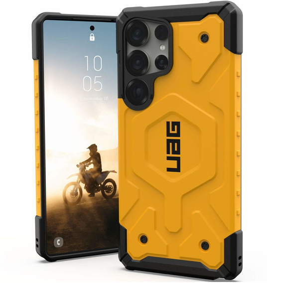 Carcasă Urban Armor Gear pentru Galaxy S25 Ultra, Pathfinder MagSafe, portocaliu