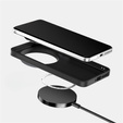 Carcasa ABEEL pentru Xiaomi 15 Ultra, Carbon Fiber, pentru MagSafe, negru