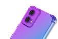 Husa pentru Motorola Edge 50 Fusion 5G, Gradient Dropproof, Violet / albastru