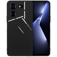 Caz subțire pentru Tecno Pova 5 Pro, Slim, negru