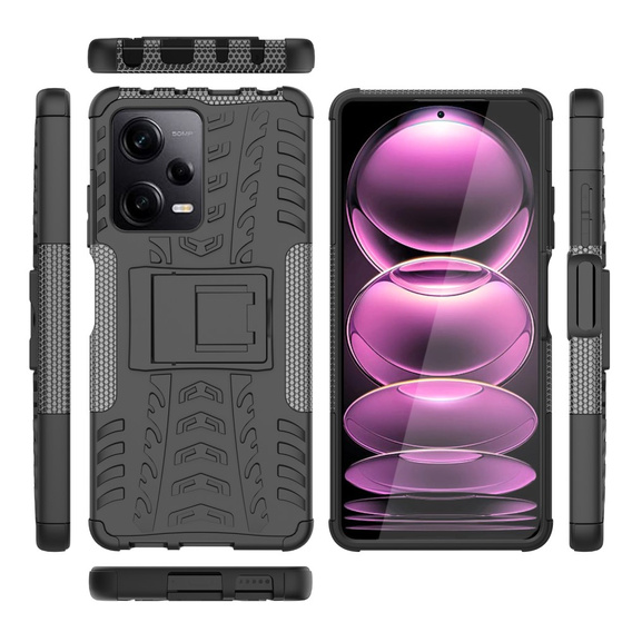 Huse pentru Xiaomi POCO X5 Pro 5G, Tire Armor, negru