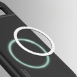 Husa NILLKIN pentru Google Pixel 8A, Frosted Shield, pentru MagSafe, negru
