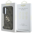 GUESS Huse pentru Samsung Galaxy A56 5G, 4G Big Metal Logo, maro