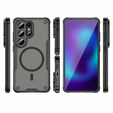 Husă blindată pentru Samsung Galaxy S26 Ultra, pentru MagSafe, mată, neagră