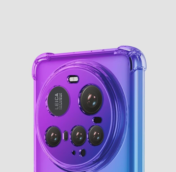 Husa pentru Xiaomi 15 Ultra, Gradient Dropproof, Violet / albastru