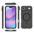 Husă MagForce pentru iPhone Air, pentru MagSafe, blindată, neagră