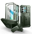 Husă blindată pentru Samsung Galaxy A16, Dexnor Full Body (Two Frames), verde