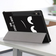 Huse pentru Samsung Galaxy Tab S9, Smartcase Hybrid Pen Slot, don't touch me