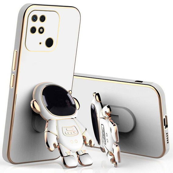 Huse pentru Xiaomi Redmi 10C, Astronaut, alb
