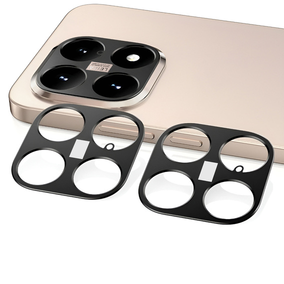 2x ERBORD sticlă călită pentru camera foto pentru Xiaomi 15T Pro