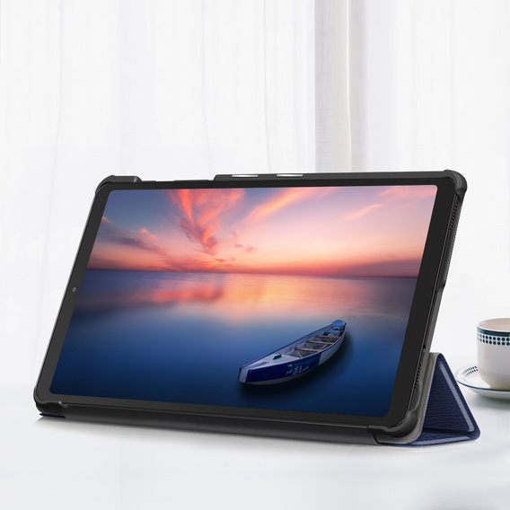 Husă pentru Samsung Galaxy Tab A7 Lite 8.7 T220 / T225, Smartcase, albastru închis