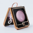 Huse pentru Samsung Galaxy Z Flip 5 5G, Electro Ring, negru