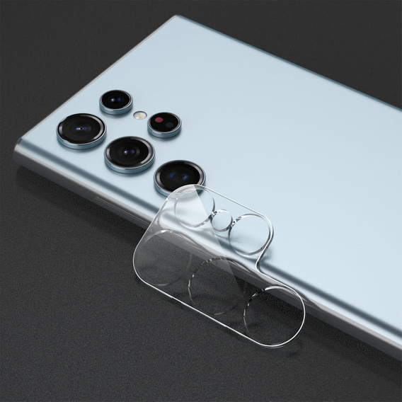 Sticlă temperată pentru camera foto pentru Samsung Galaxy S22 Ultra, albastru