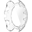 Carcasă 2in1 + sticlă călită pentru Garmin Fenix 8 51mm, transparentă