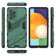 Husa pentru Samsung Galaxy A53 5G, Military kickstand, albastru
