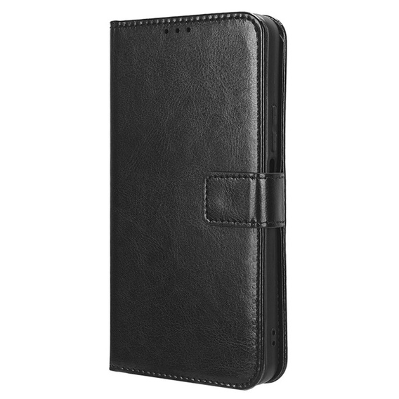 Cu clapetă pentru Nothing Phone 2, Crazy Horse Wallet, negru