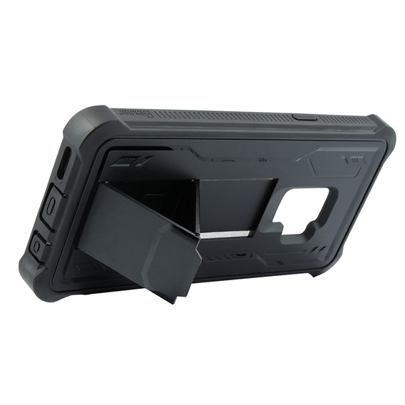Husă blindată pentru Samsung Galaxy S9, Dexnor Full Body, negru