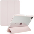 Husă pentru iPad Pro 12.9" 2022/2021/2020 (6/5/4 gen.), Smartcase Hybrid, cu spațiu pentru stylus, roz