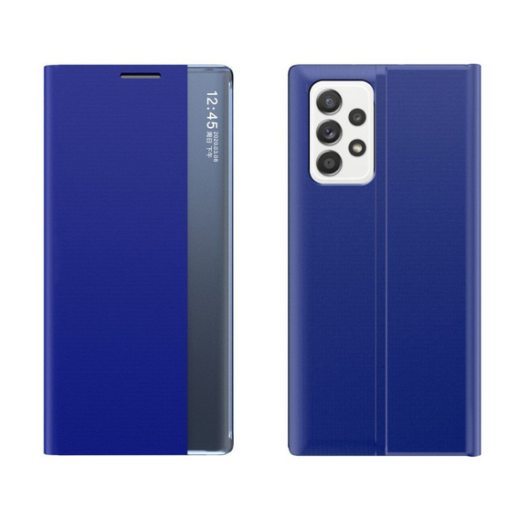 Husă cu clapetă pentru Samsung Galaxy A32 5G, Side View, albastru