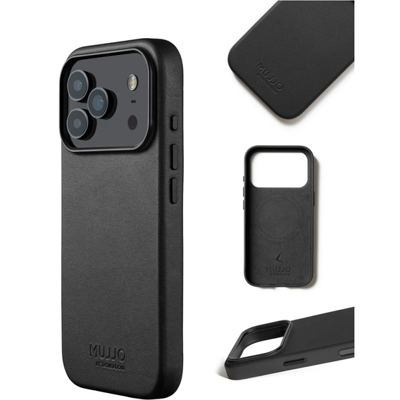 Husă din piele Mujjo MagSafe pentru iPhone 17 Pro Max