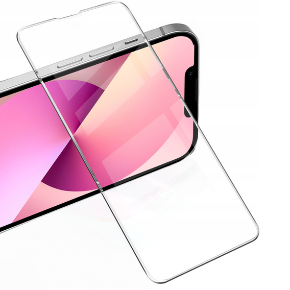 2x sticlă călită pentru iPhone 13 Mini, ERBORD 9H Hard Glass pe ecran