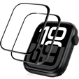 2x ERBORD Hybrid Glass pentru Apple Watch 10/11 42mm