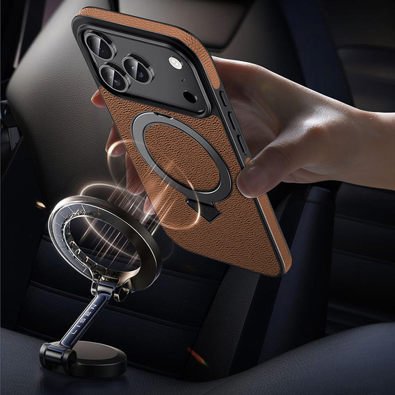 Husă din piele cu suport MagSafe pentru iPhone 17 Pro Max