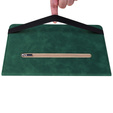 Huse pentru Lenovo Tab P11 Pro Gen 2, Wallet Pen Slot, verde