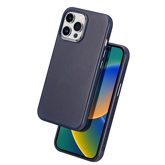 Huse pentru iPhone 14 Pro Max, Dux Ducis Max Naples, albastru