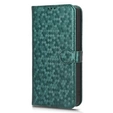 Husa cu clapetă pentru Realme C71, Wallet Rhombus, verde