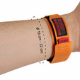 ERBORD MP84 Curea din nylon Quickfit pentru Garmin Fenix 5X/6X/6X PRO/7X (mărime M/L)