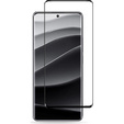 Sticlă călită 3D pentru Xiaomi Redmi Note 14 Pro+, cadru negru