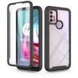 Carcasă pentru Motorola Moto G10 / G20 / G30, Shockproof, cu folie, albastru