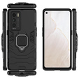 Huse pentru Realme GT Explorer Master, Kickstand Ring, negru