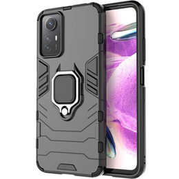 Huse pentru Xiaomi Redmi Note 12S 4G, Kickstand Ring, negru