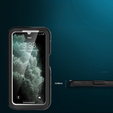 Husă impermeabilă IP68 pentru Samsung Galaxy A15 5G, Redpepper, negru