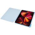 Husă pentru iPad Pro 12.9" 2022/2021/2020 (6/5/4 gen.), Smartcase Hybrid, cu spațiu pentru stylus, albastru