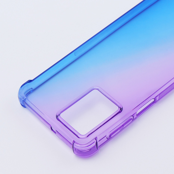 Husa pentru Motorola Moto G54 5G, Gradient Dropproof, Violet / albastru