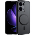 Husă pentru Oppo Reno 13, pentru MagSafe, ERBORD Matt Case, negru