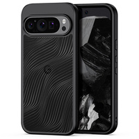 Husa DuxDucis pentru Google Pixel 9 / Google Pixel 9 Pro, Aimo case, transparent / negru