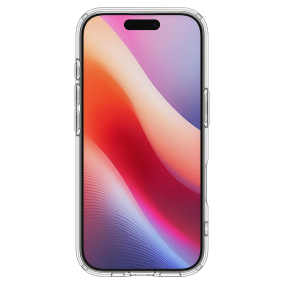 Carcasă Spigen Ultra Hybrid MagSafe pentru iPhone 17, transparentă/albă