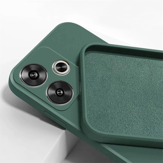 Husa pentru Xiaomi Poco F6, Silicone Lite, verde